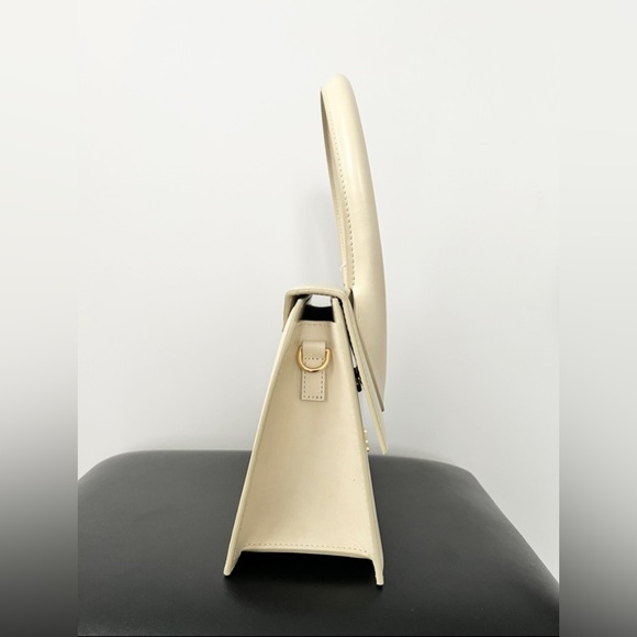 JACQUEMUS Beige Ivory Le Grand Chiquito Bag - Picture 5 of 10